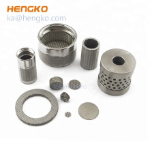 Multi-layer stainless steel 0.5 1 5 10 20 40 micron sintered mesh filter